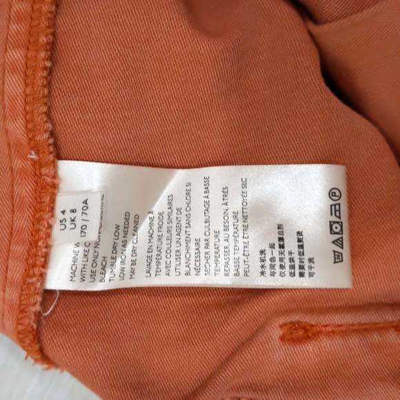 Free People One Way High Waist Pants Sz 4 - Picture 5 of 6